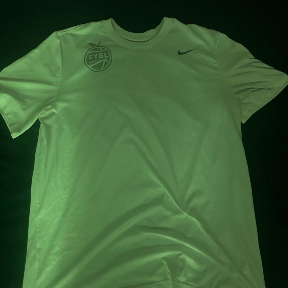 Nike EYBL White Short Sleeve Tee Athletic Performance